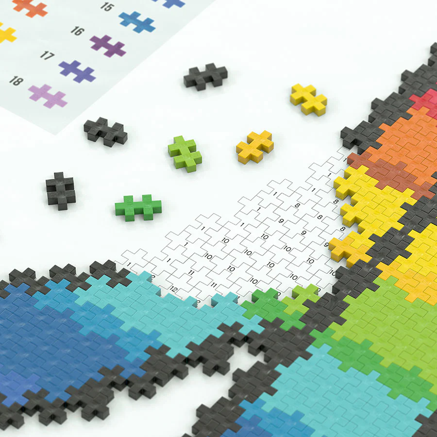 Rainbow Fuji Puzzle by Plus-Plus - Image 2
